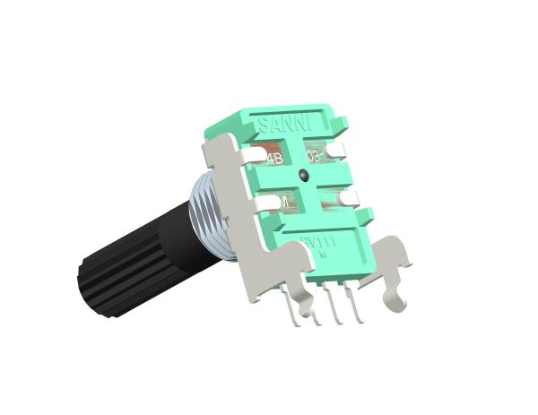 Low Price Single Gang Rotary Potentiometer Plastic/Metal Shaft Through Hole/DIP