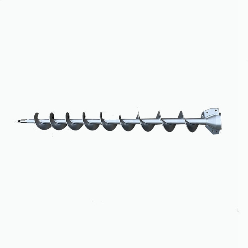 OEM Custom Agricultural Machinery Combine Harvester Parts Stainless Steel Auger Screw Shaft