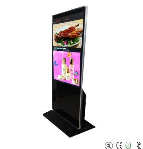China Touch Screen Digital Advertising Kiosk 55 Inch For Restaurant / Shopping Mall factory
