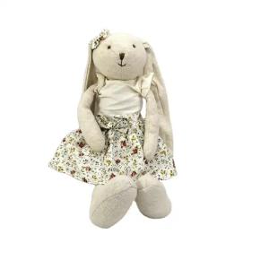 China Soft Plush Bunny Toys Girls Birthday Christmas Gifts Animal Stuffed Rabbit Toys factory