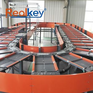 Energy Efficient Sorting System Warehouse Space Saving Small Package Sorting