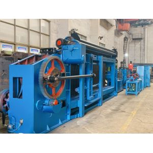 Customized 2000mm Width Hexagonal Mesh Machine Galvanized Gabion Wire Netting