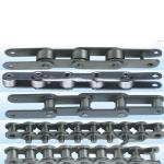Heavy Duty Palm Oil Hollow Pin Conveyor Chains 47.63mm To 88.9mm Dia Roller