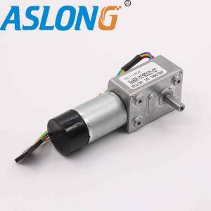 China Encoder 24v 4632 Square Geared Dc Motor 6000rpm Auto lock JGY-370GB factory