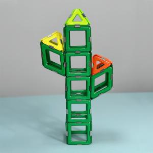 China Children 3D Magnetic Blocks Toys Magnetic Tiles Plants Shapes Preschool Funny factory