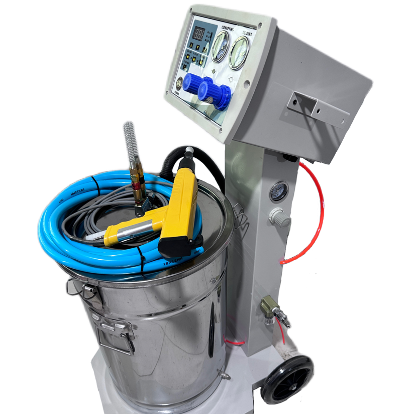 Negotiable 54*56*75 Coating Powder Automatic Spray Powder Coating Machine for Coating