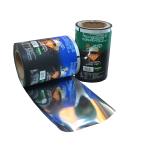 Flexible Printed Laminating Food Grade Cookie Coffee Packaging Plastic Roll Film