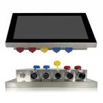 SUS304 IP69K Waterproof HMI Panel PC 12" 1280x800 Stainless Steel Panel Pc