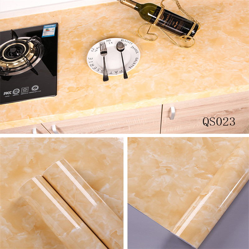 Sample Policy A4 Paper Size Sample PVC Vinyl Self Adhesive Wallpaper 3D Marble/Brick Design for Home/Kitchen/Bathroom