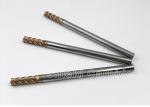 Flattened Long Shank End Mill , 6 Flute Carbide End Mill 2500-4000N/Mm2 Flexural