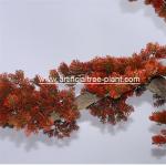 Red Leaves Jubilant Artificial Pine Trees Outdoor Shop Decoration