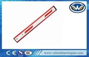 China 6m Boom parking lot gate arm , gate barrier arm replacement With Rubber factory