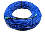 Single Mode Outdoor Fiber Patch Cord , MTP MPO Armored Fiber Optic Patch Cord