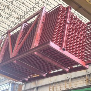 Customized Heat Transfer Area Boiler Superheater Coils with Painted Surface and