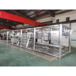 Halal Abattoir Mobile Slaughtering Equipment For Chicken Duck Goose Bird