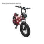 Mechanical Disc Brake Electric Bike 48v 500w Motor Ebike 2 Wheel 20 Inch Fat