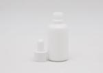 30ml Cylinder Cosmetic Oil Glass Bottle With Various Droppers