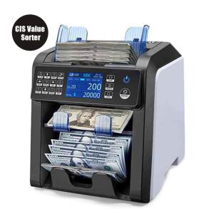 China AL-950 TFT Display Mixed Denomination Money Counting Machine RUB GBP Bill Sorter Machine factory