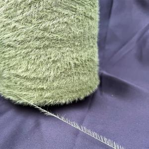 China 1.3CM 0.9CM 100% Nylon Eyelash Yarn Fancy Soft Yarn For Sweater factory