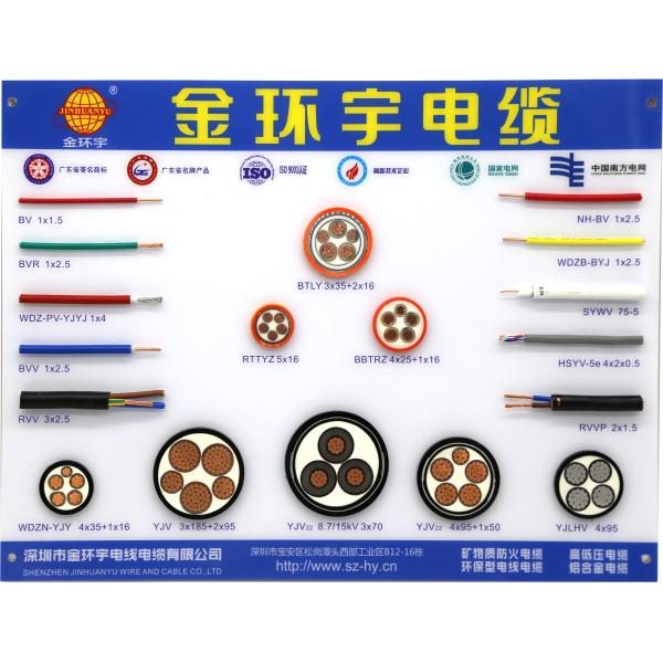 Building Armoured XLPE Insulated Power Cable NH-YJV22 16mm 35mm Electric Copper Conductor