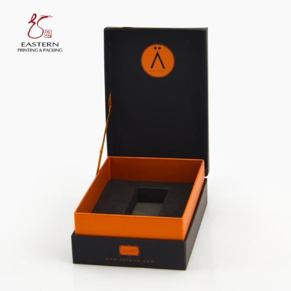 Eastern Pantone color Cosmetic Packaging Paper Box , Perfume Packaging Boxes With Lid