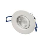 All In One Adjustable Dimmable LED Downlights 7W 3000k Interchangeable