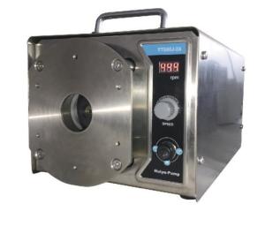 China DC motor RPM display industrial peristaltic pump factory