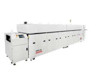 China 5 Zones Tunnel Drying Oven High Temp PCB Drying Oven Wide Board Heavy Load factory