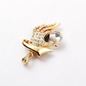 China 4gb Crystal Usb Stick Hold Gem Shaped Jewelry Shaped factory