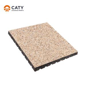 China REACH ROHS Nontoxic Heavy Duty Gym Matts , Sound Absorbing Fitness Flooring High Density Dancing Room Gym Flooring factory
