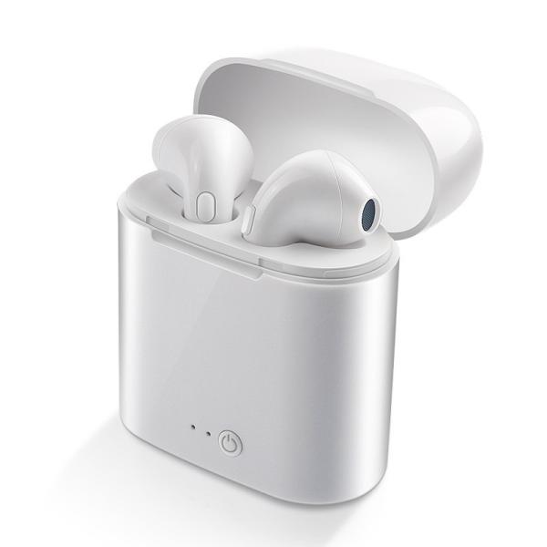 I7 Bluetooth headset tws with charging compartment True wireless binaural