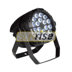 China Wash Function Led Rgb Par Lights , 18x18w Stage Par Can Lights For Weddings factory