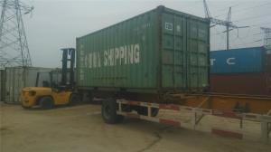China Seel Dry Used 20ft Shipping Container For Warehousing Logistics factory