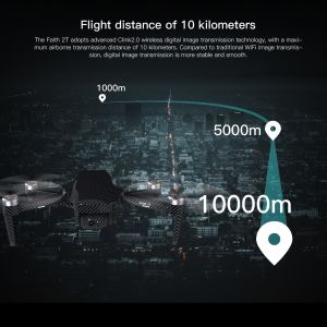 ZAi T2 Drone With Night Vision And Thermal Camera 10km Long Range Drone