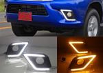 Hilux 2016 2017 New Revo Auto Parts LED Fog Lamps with Daytime Running Light