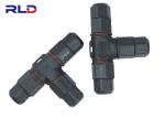 IP68 2PIN 3PIN Waterproof Power Connector For Outdoor LED Lighting
