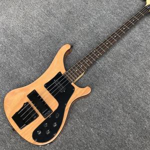 China Natural 4003 rickenback 4 string Bass Guitar,Quality assurance,Black hardware Ricken Electric Bass,free shipping factory