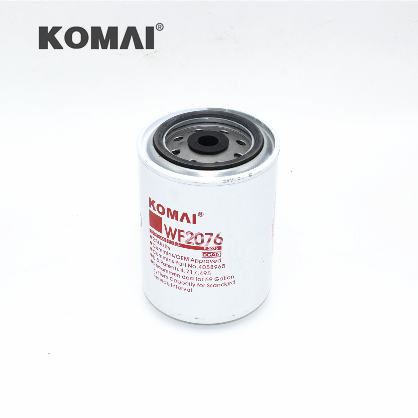 KOMAI Water Filter 3318319 3827107 4058965 P 55-2076 76107812 WE 2076 3310272 For PC450-6K