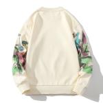 Men Clothes Custom Oversized Sublimation Print Sweater Anti Wrinkle
