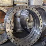 OEM ASTM A105 Forged Steel Flanges SCH80 Rust Proof Oil Surface