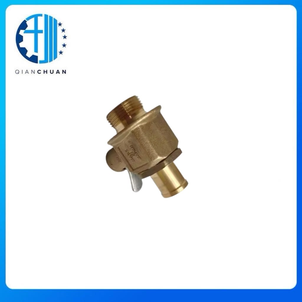 6738-21-5610 Oil Pan Drain Valve Plug For PC200-7 Excavator Engine Spare Parts
