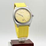 Silicone Strap Watch Mineral Glass Waterproof With Digital Display Quartz Watch