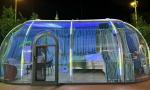 Full House Monolithic Prefab Hotel Dome Tent Prefabricated Bubble Houses for