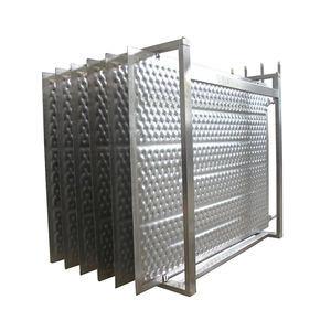 China Stainless Pillow Heat Transfer Plate Evaporator Highly Efficient Immersion factory