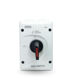 China IP66 SISO-40 DC1000V 20A Solar PV Disconnector factory