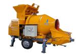 Hydraulic Concrete Mixer Pump / Cement Pumping Machine 40m3 Mobile Self Loading
