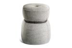 Lepli Modern Upholstered Stools Wooden Frame Ottoman Customizable Size SGS