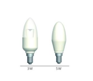 China TUV,UL,PSE,CE certificate,Carrefour supplier LED Candle lamp 3W factory