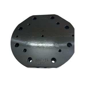 Customized Size Steel CNC Spare Parts with Blackened Surface Treatment