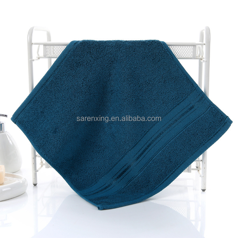 Hotel Bathroom Quick Drying Towel Custom Logo Mini Cotton Hand Towels for Luxury Bath